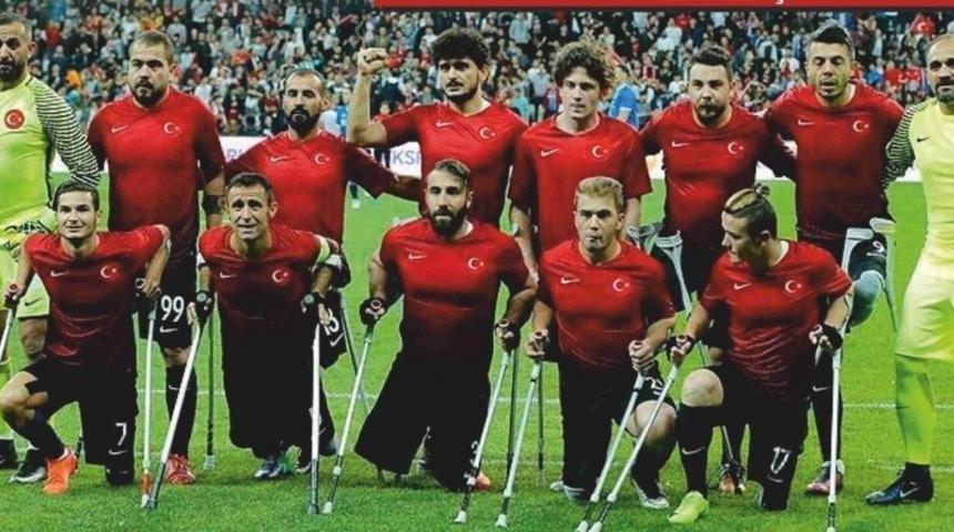 Ampute Futbol Milli Takımı Kırşehir’de protokolle futbol oynayacak