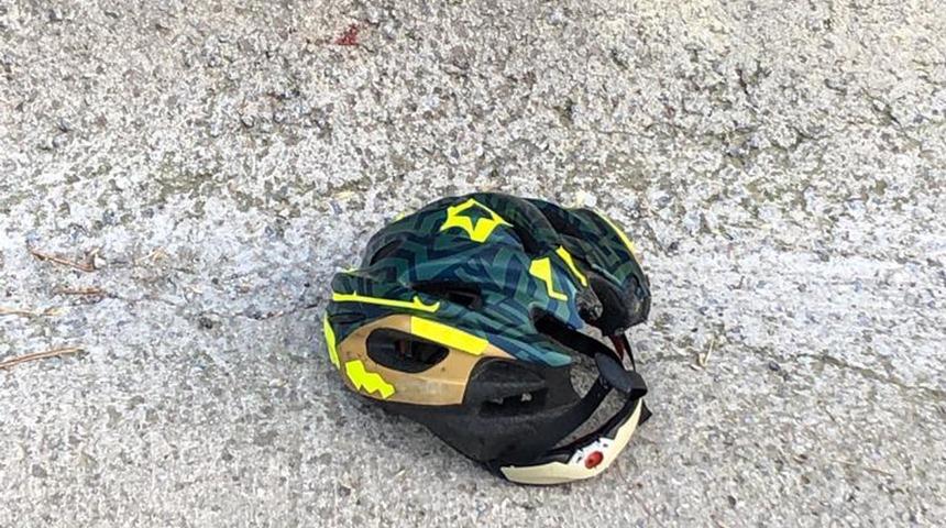 Kamyonun çarptığı bisiklet sürücüsü öldü