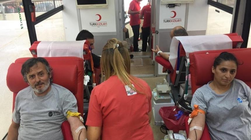 &Ccedil;aycuma OSB kan bağışında bulundu