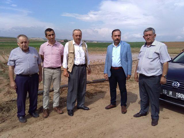 Yenişehir Ovası'nda 70 bin dönüm ekili alan 'su' altında kaldı