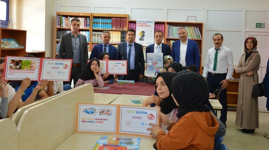 D&uuml;nya &Ccedil;ocuk İş&ccedil;iliği İle M&uuml;cadele G&uuml;n&uuml; kapsamında farkındalık etkinlikleri d&uuml;zenlendi