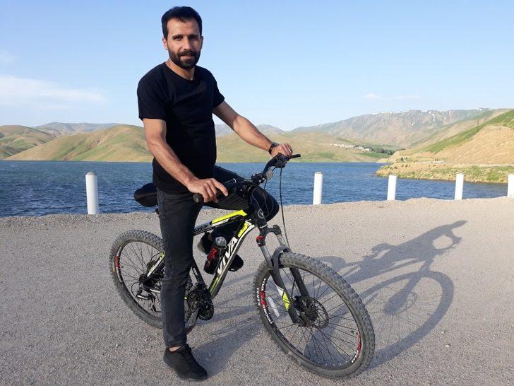 Bisiklet tutkunlarından Dilimli Barajı’na büyük ilgi