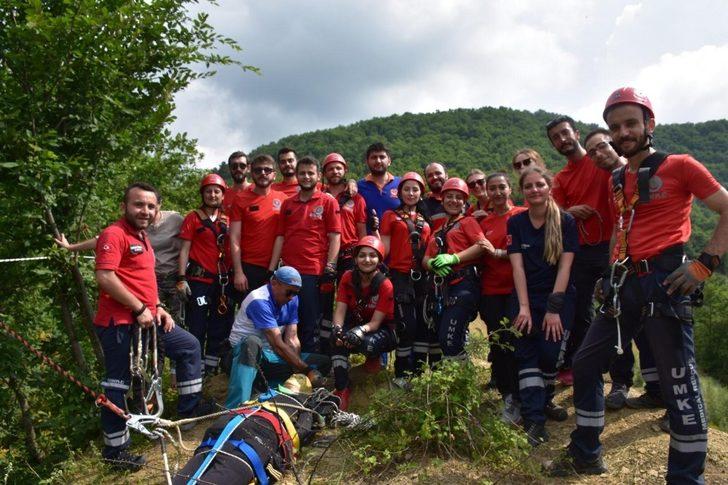 UMKE ‘den  Yenice’de Temel Arama Kurtarma eğitimi G5