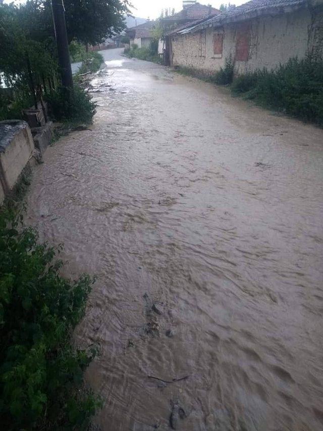 Sel, Aslanapa köylerinde zarara yol açtı