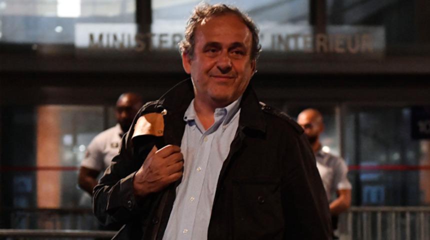 Eski UEFA Başkanı Michel Platini serbest bırakıldı