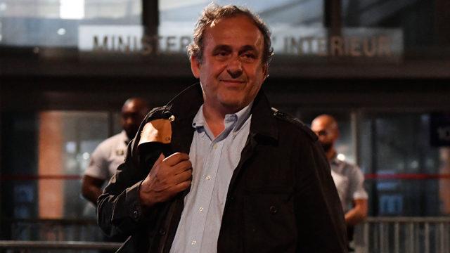 Eski UEFA Başkanı Michel Platini serbest bırakıldı