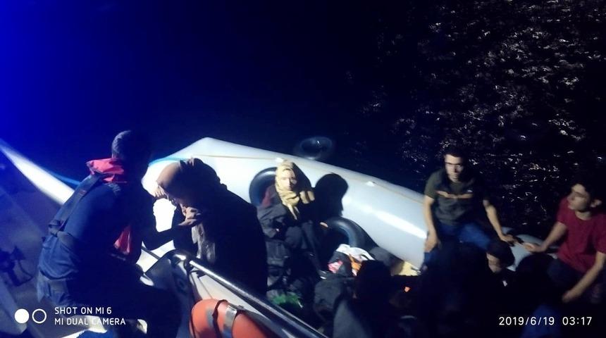 Didim&rsquo;de 30 Suriyeli g&ouml;&ccedil;men yakalandı