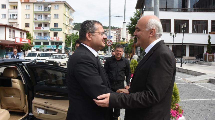 Azerbaycan Büyükelçisi’nden Kızılcahamam Belediye Başkanı Acar’a ziyaret