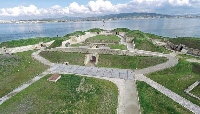 Çanakkale'deki 100 yıllık Namazgâh Tabyası mermileri çalındı