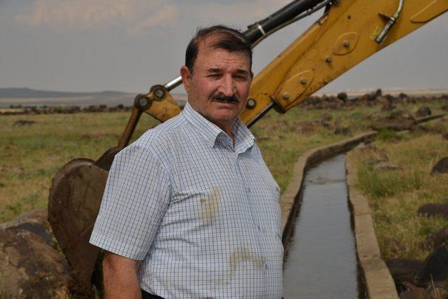 Çiftçilerin faydalandığı sulama kanalı onarıldı