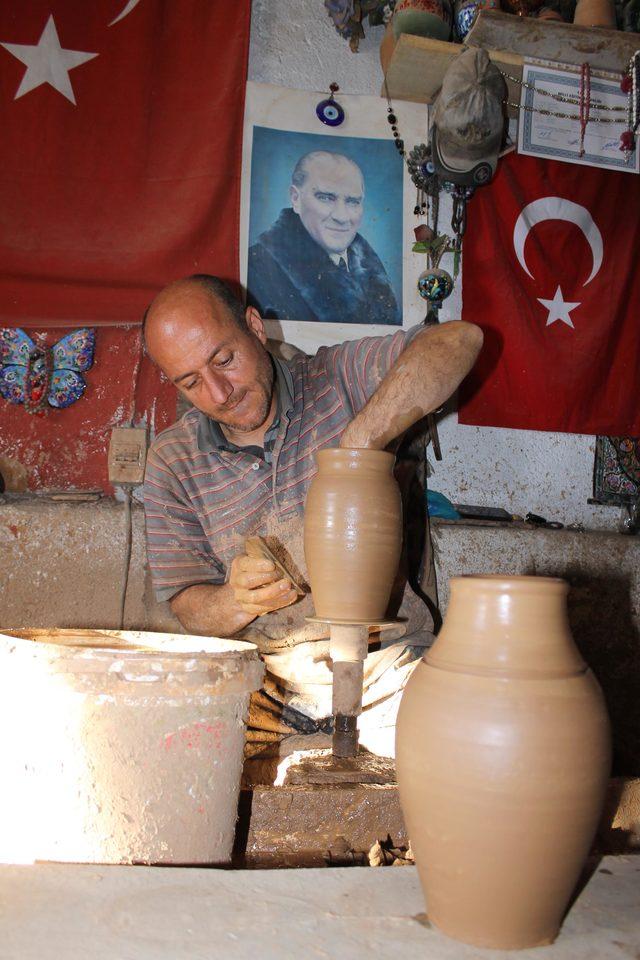 Avanos'ta üretilen çömlekler, yurt dışına ihraç ediliyor