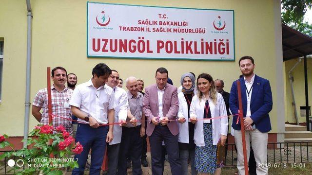 Uzungöl’e turistler için semt polikliniği