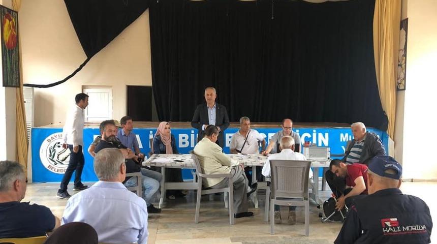 Başkan Yaman, kamulaştırma ekibiyle bir araya geldi