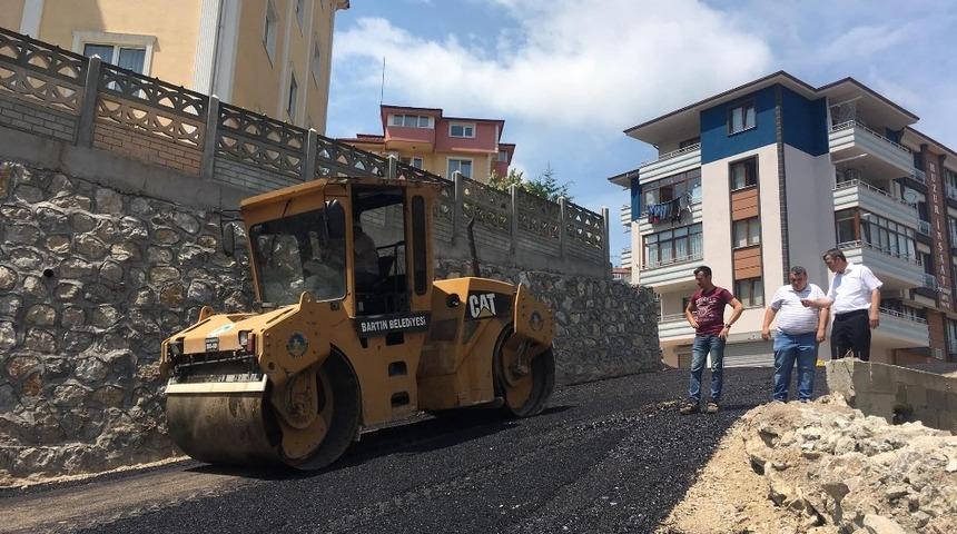 Asfalt ekipleri Kavallar&rsquo;da