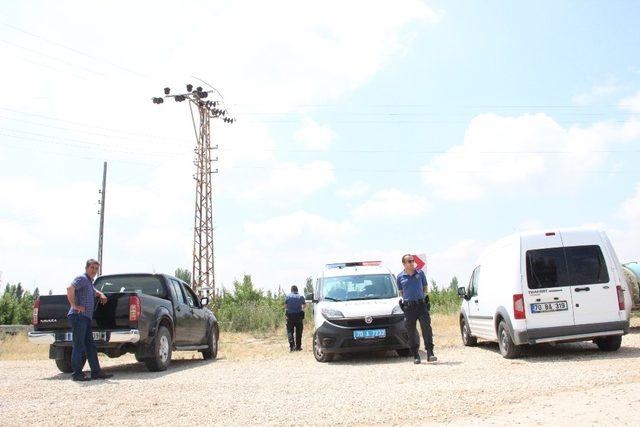 Karaman’da elektrik akımına kapılan işçi ölümden döndü