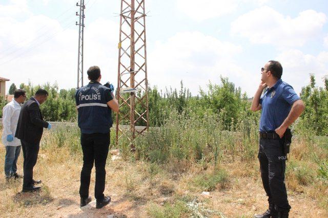 Karaman’da elektrik akımına kapılan işçi ölümden döndü