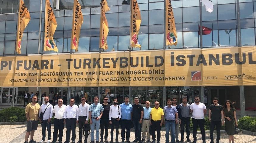 &Ccedil;TSO &uuml;yeleri 42. Turkeybuild İstanbul Yapı Fuarını ziyaret etti