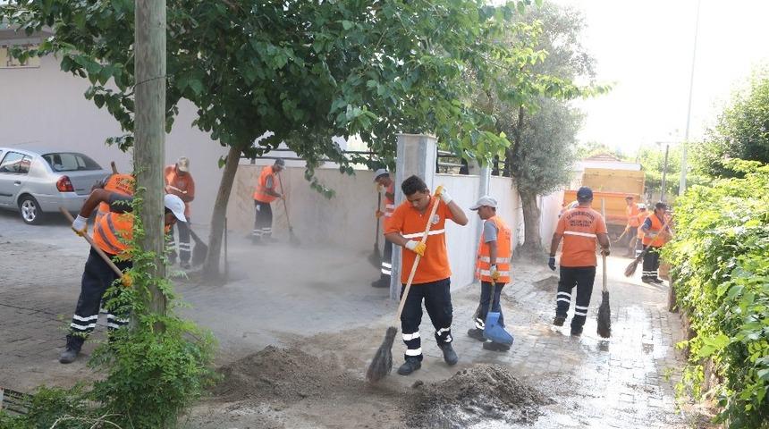 Başkan Atay temizlik &ccedil;alışmalarını yerinde inceledi