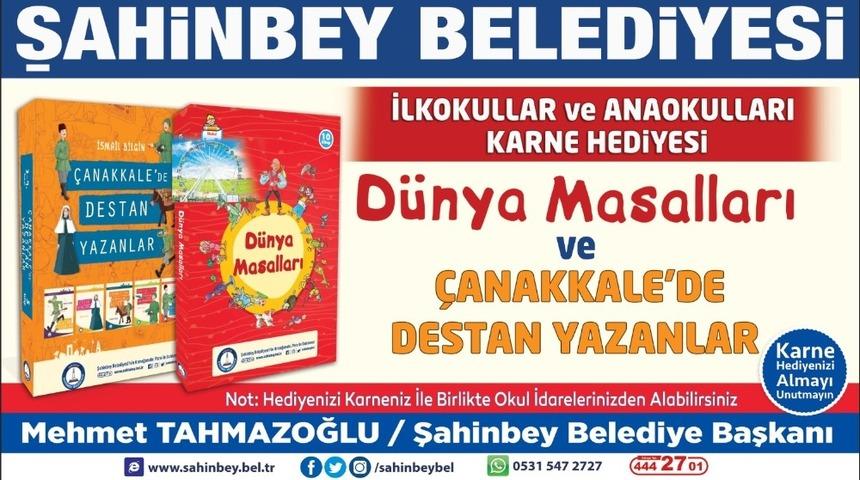 Kitaplar Şahinbey&rsquo;den
