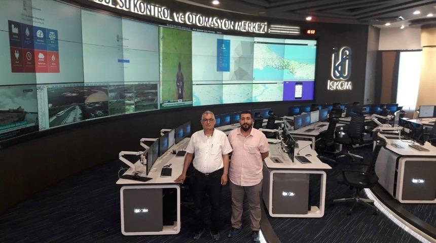 Başkan Yardımcısı T&ouml;ken,  İSKİ ve İSKOM&rsquo;da incelemelerde bulundu