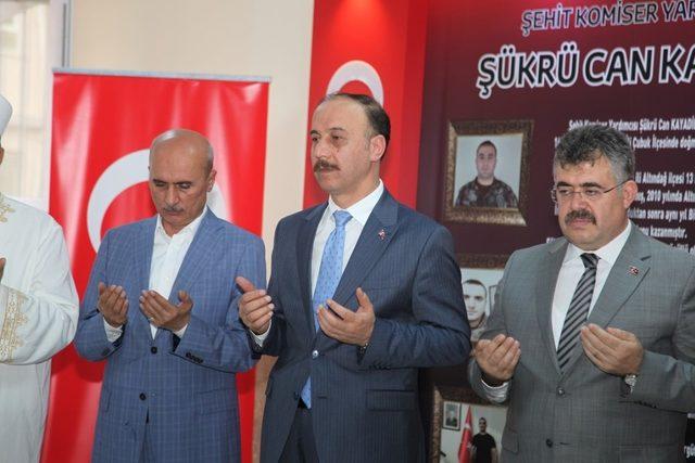 Şehit Komiser Yardımcı Şükrü Can Kayadibi’nin ismi okula verildi 1