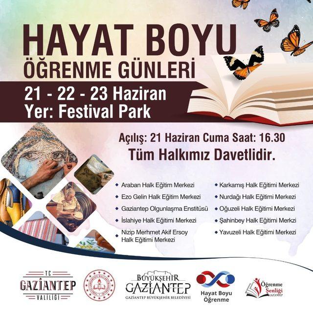 “Hayat boyu öğrenme günleri” 21 Haziran’da başlıyor