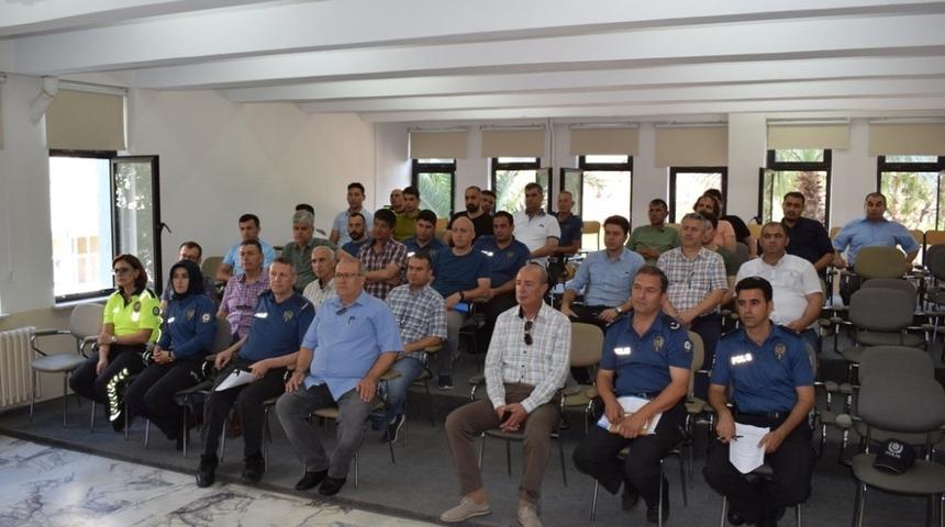 &Ccedil;ine&rsquo;de adli kolluk değerlendirme ve koordinasyon toplantısı yapıldı