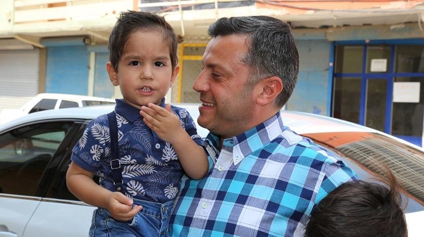 Başkan Kocaispir&rsquo;den minik Efe&rsquo;ye s&uuml;rpriz ziyaret
