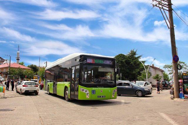 Kocaeli’de plajlara otobüs seferleri başladı