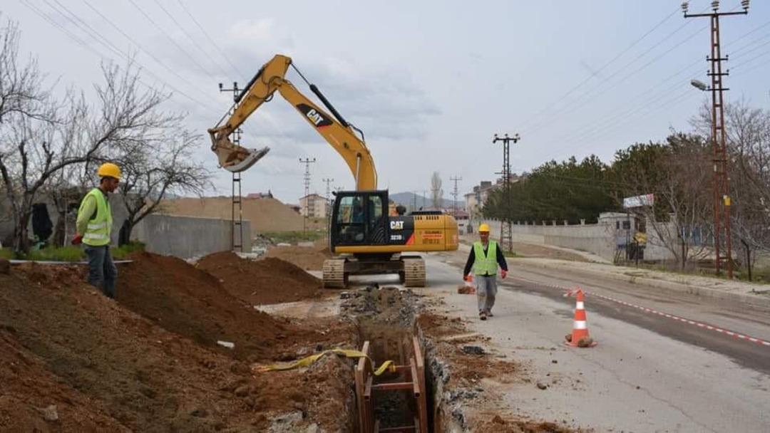 Tatvan Belediyesinden altyapı &ccedil;alışması