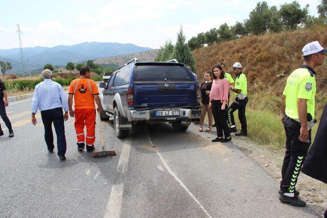 Aydın’da kaza 1 ölü 5 yaralı