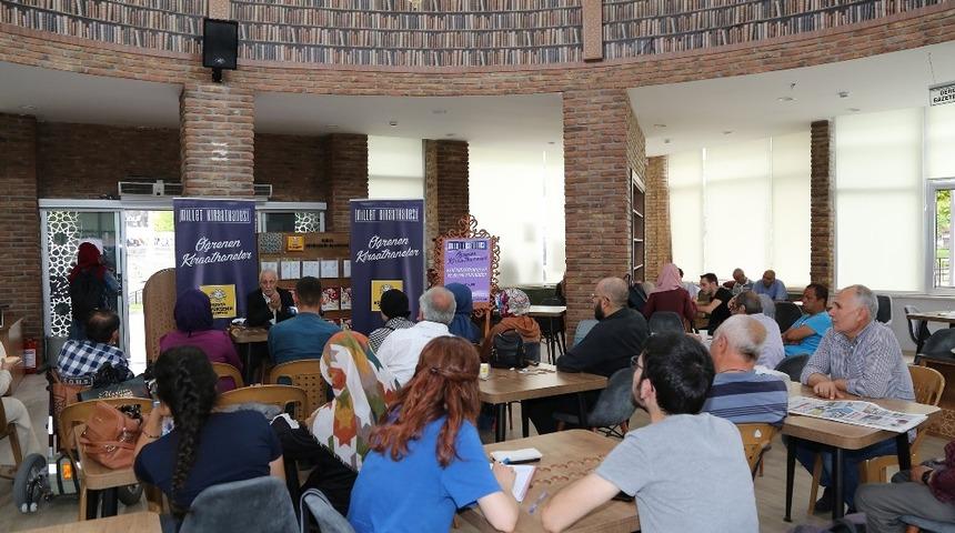 Millet Kıraathanesi k&uuml;lt&uuml;rel faaliyetlere ev sahipliği yapıyor