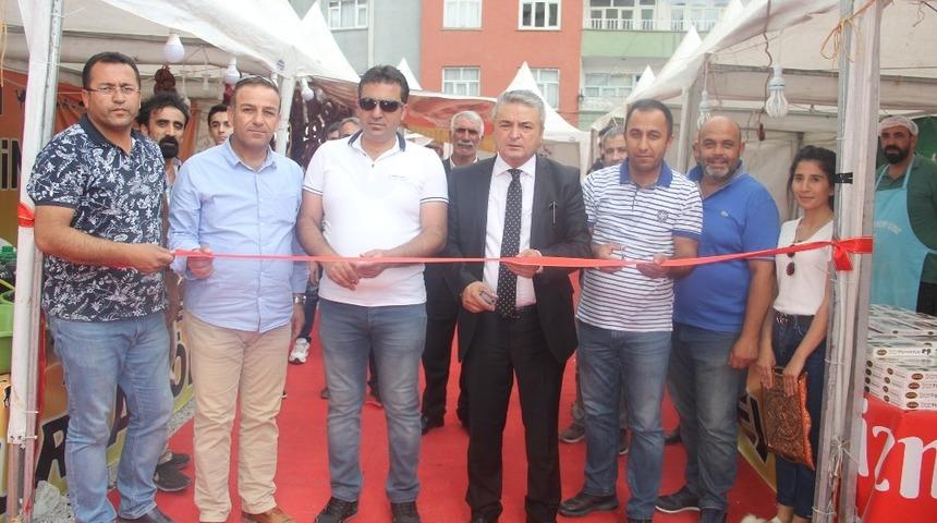 Anadolu Kervanı Y&ouml;resel &Uuml;r&uuml;nler Fuarı Hakkari&rsquo;de a&ccedil;ıldı