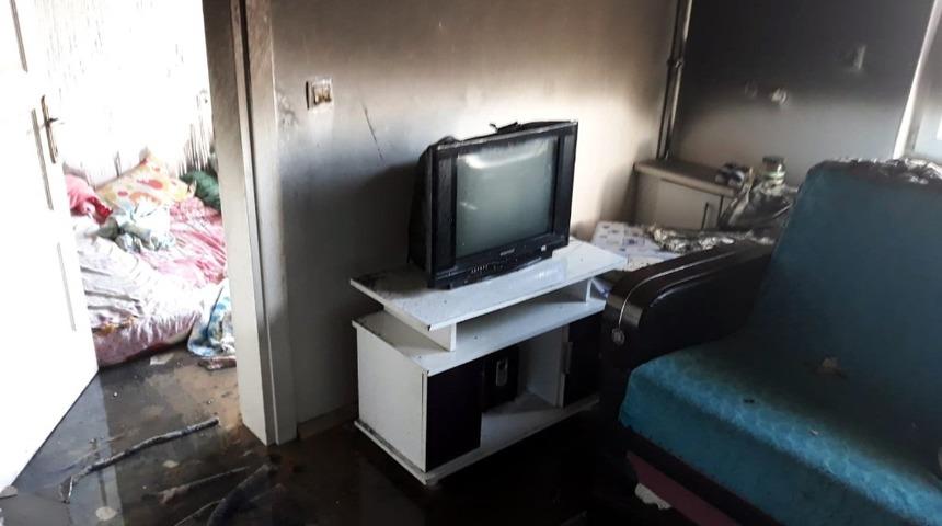 Edirne&rsquo;de ev yangını