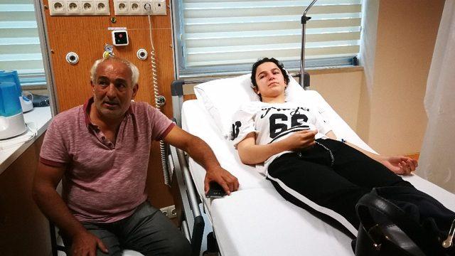 Evde puding yaparken yıldırım çarptı