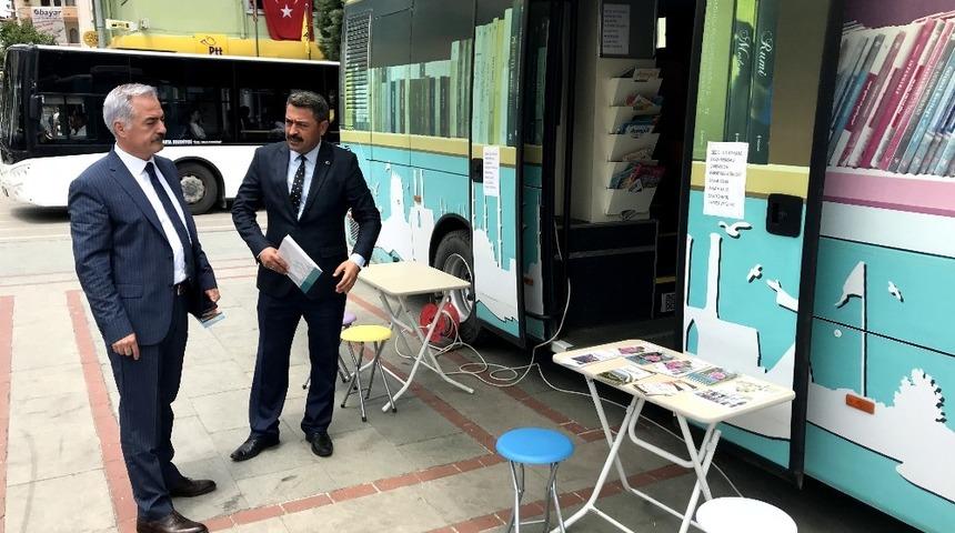 Gezici k&uuml;t&uuml;phane Turizm Ofisi olarak da hizmet verecek