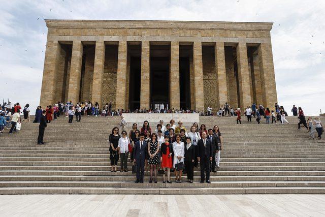 Türkiye- Çin Dostluk Vakfı, Anıtkabir'e Çince Rehberlik Sistemi hibe etti