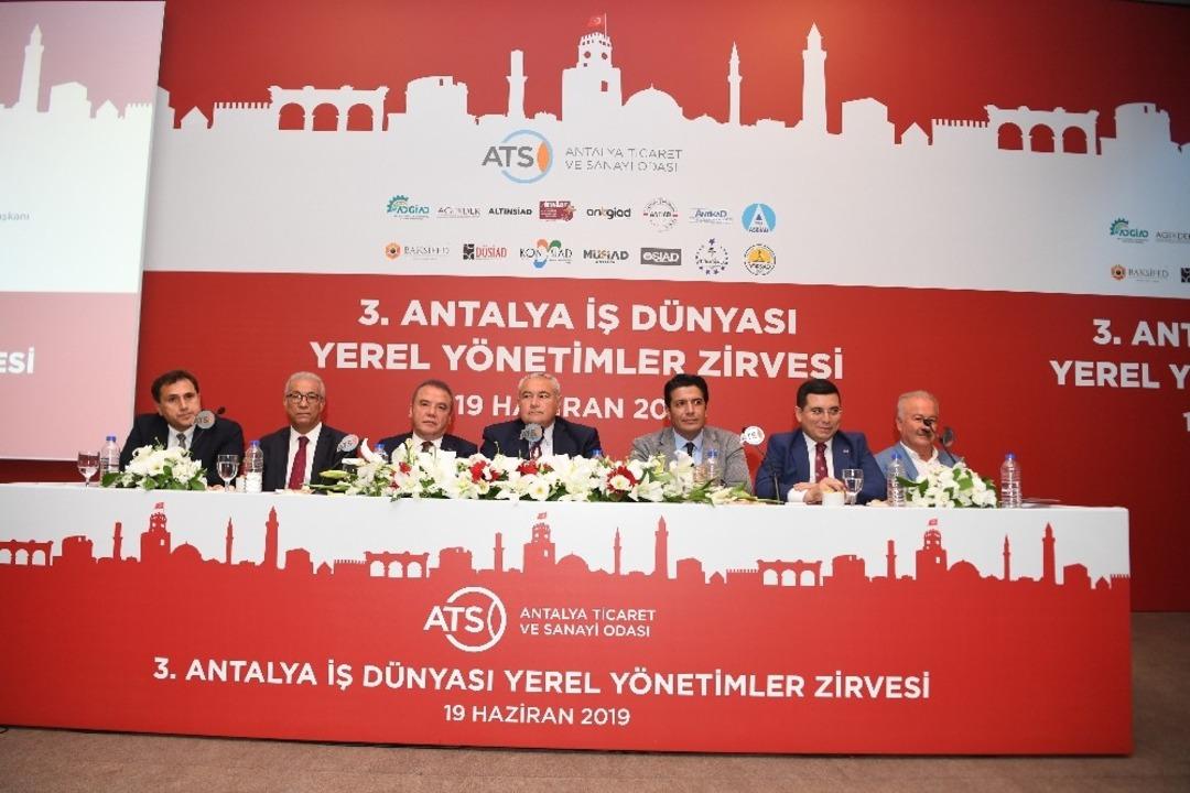 Antalya&rsquo;da dev zirve