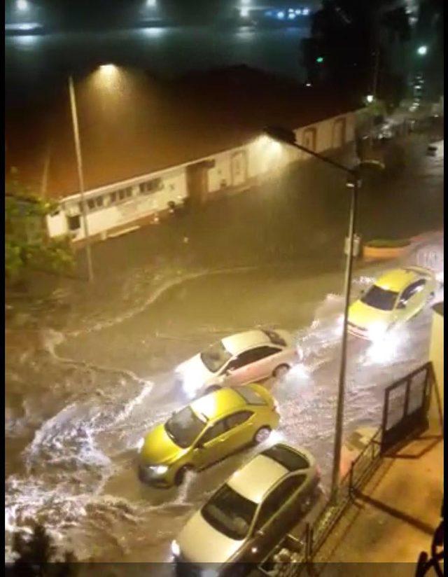 Zonguldak'ta gece yağmur etkili oldu