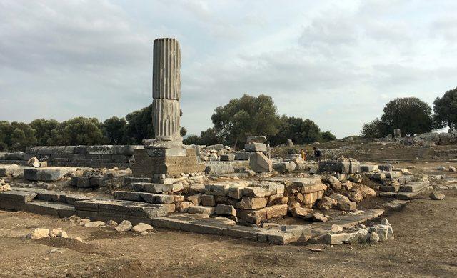 İş Bankası’ndan Teos Antik Kenti’ndeki kazılara destek