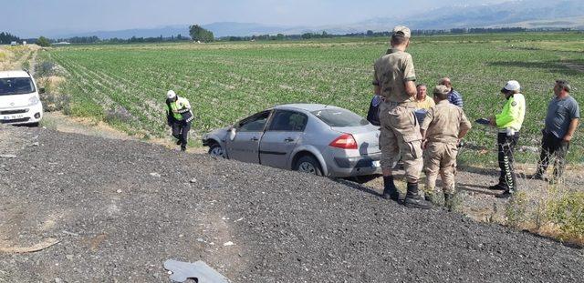 Pasinler’de trafik kazası: 2 yaralı