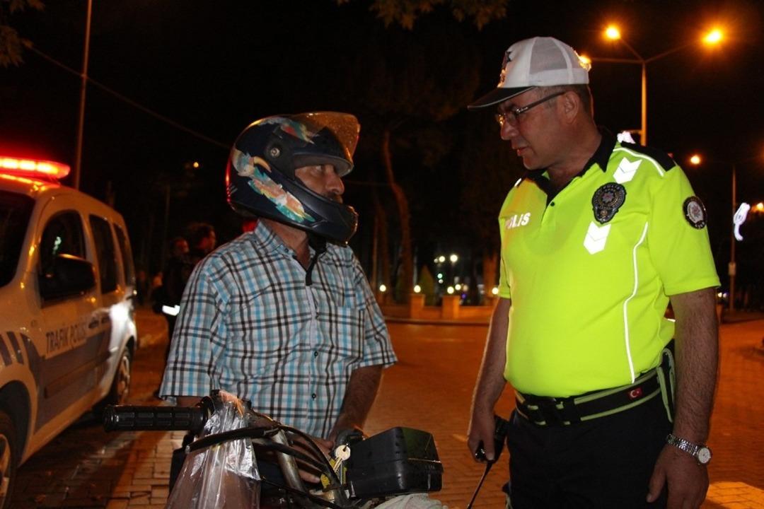 Kula&rsquo;da motosiklet denetimleri aralıksız devam ediyor
