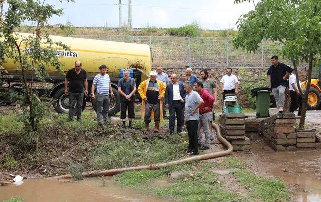 Başkan Söğüt, selin yaşattığı mağduriyetleri yerinde inceledi