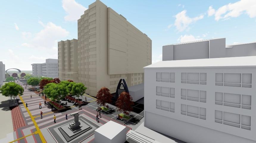 Taş Ankara heykeli emanete alındı