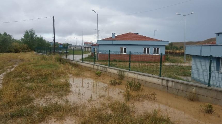 Sungurlu arıtma tesisini sele teslim oldu