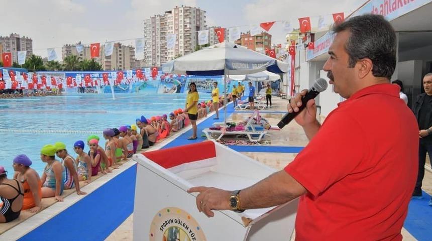 Yüzme kurslarında 10 bin çocuk yüzme öğrenecek