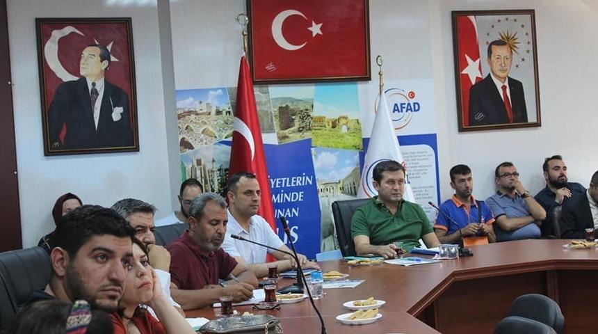 Suriye’de hizmet veren STK’lar ile toplantı