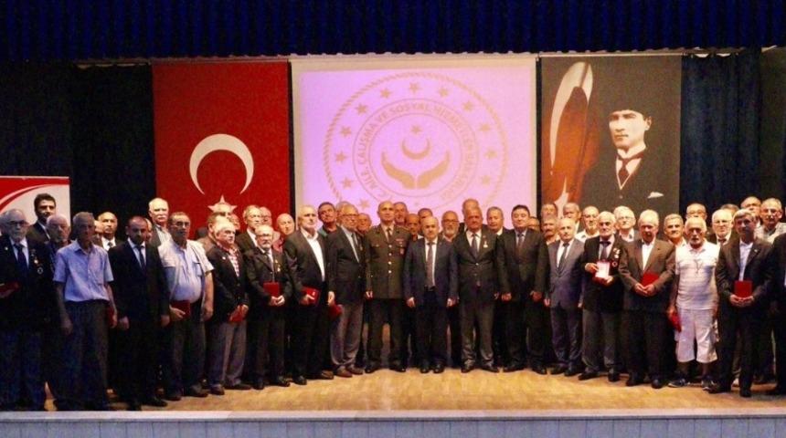 Kıbrıs Gazilerine Milli M&uuml;cadele Madalyası verildi