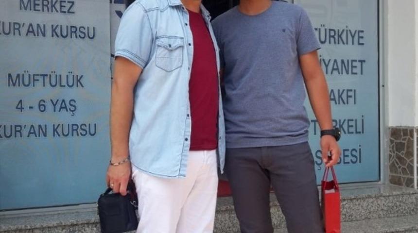 T&uuml;rkeli&rsquo;de "Ramazan ve İnfak" yarışması birincisine &ouml;d&uuml;l verildi