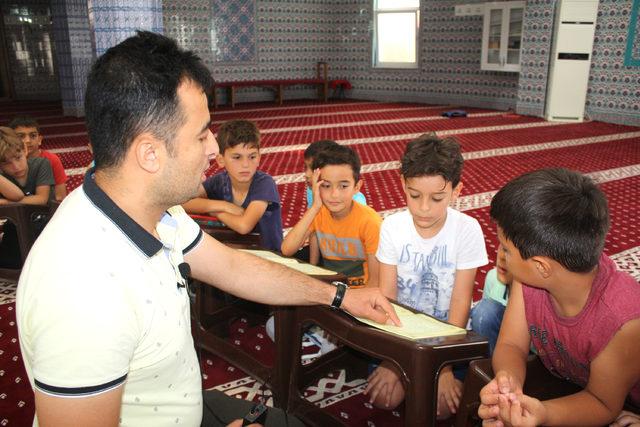 Tokat'ta, 4-6 yaş grubu çocuklara 'din ve ahlak bilgisi' eğitimi